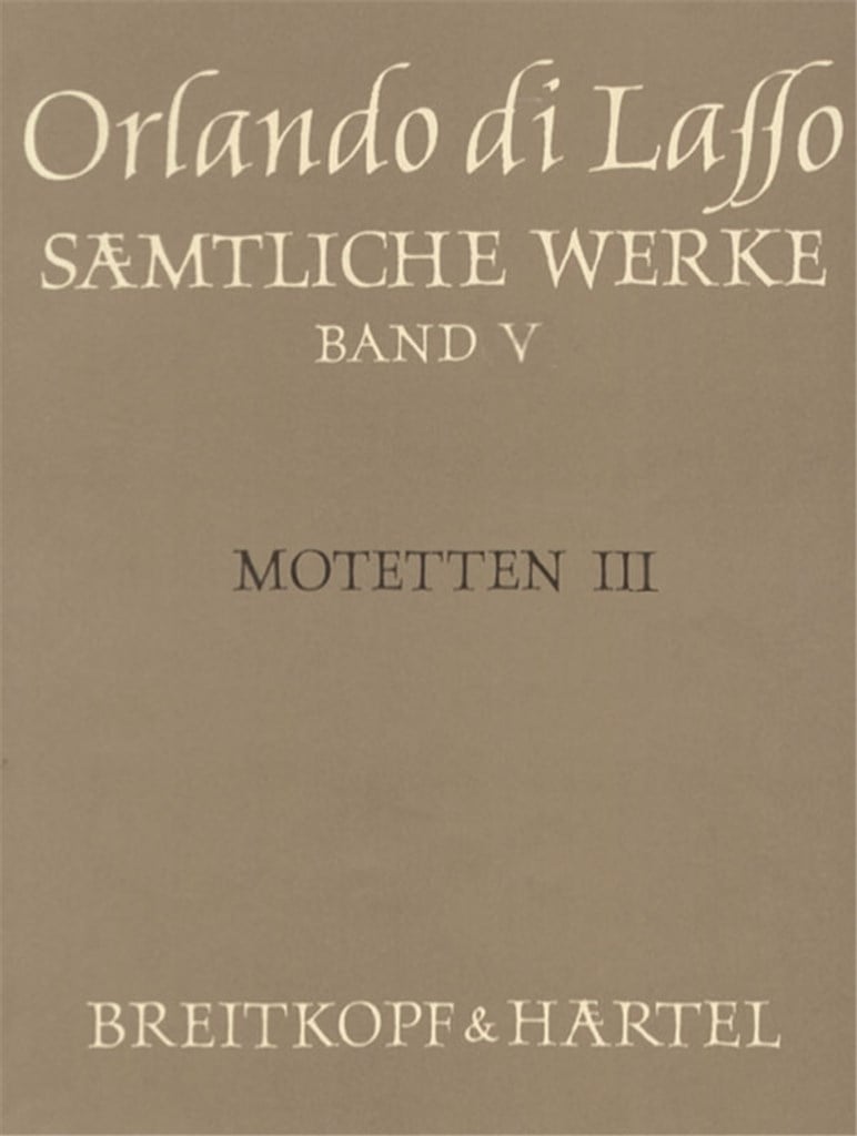 Sämtliche Werke, AF Band 5